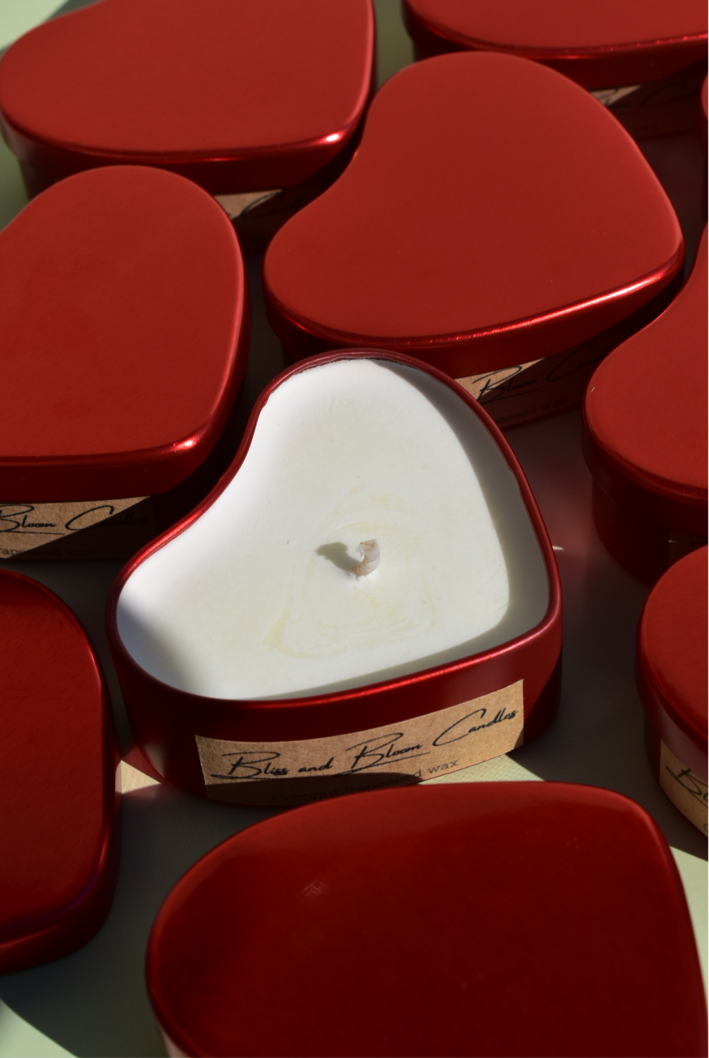 Heart candle