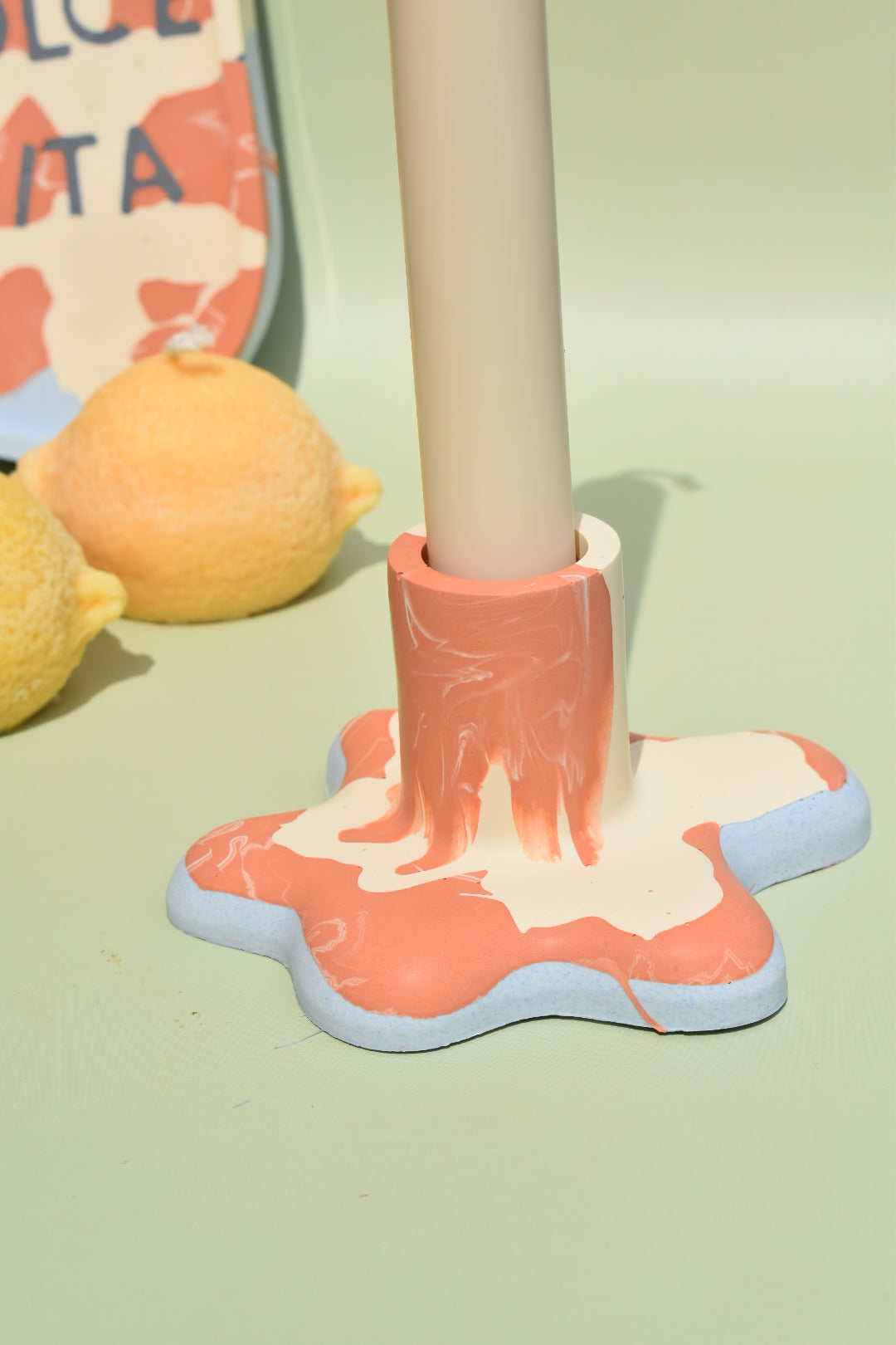 Flowing water kandelaar medium