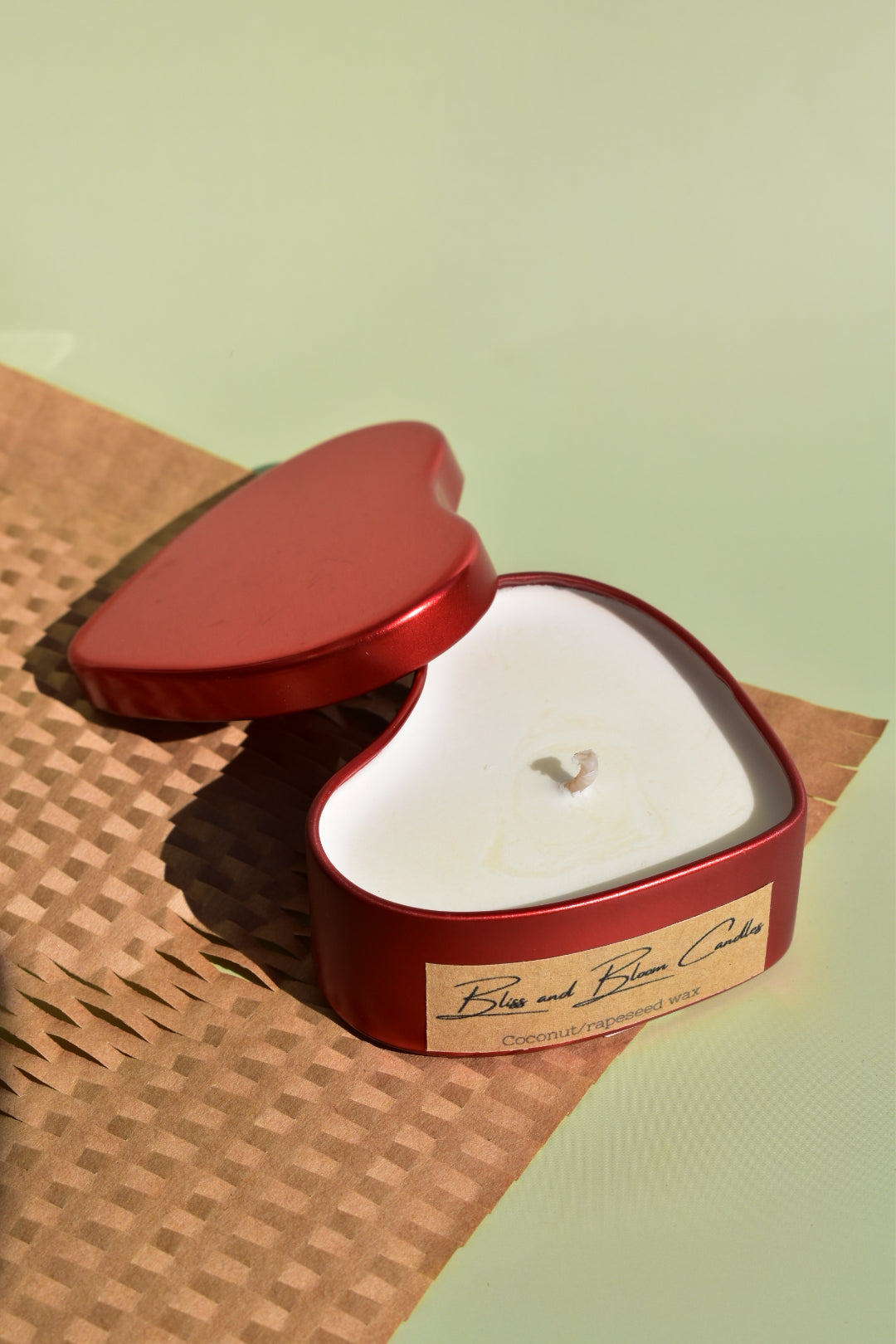 Heart candle