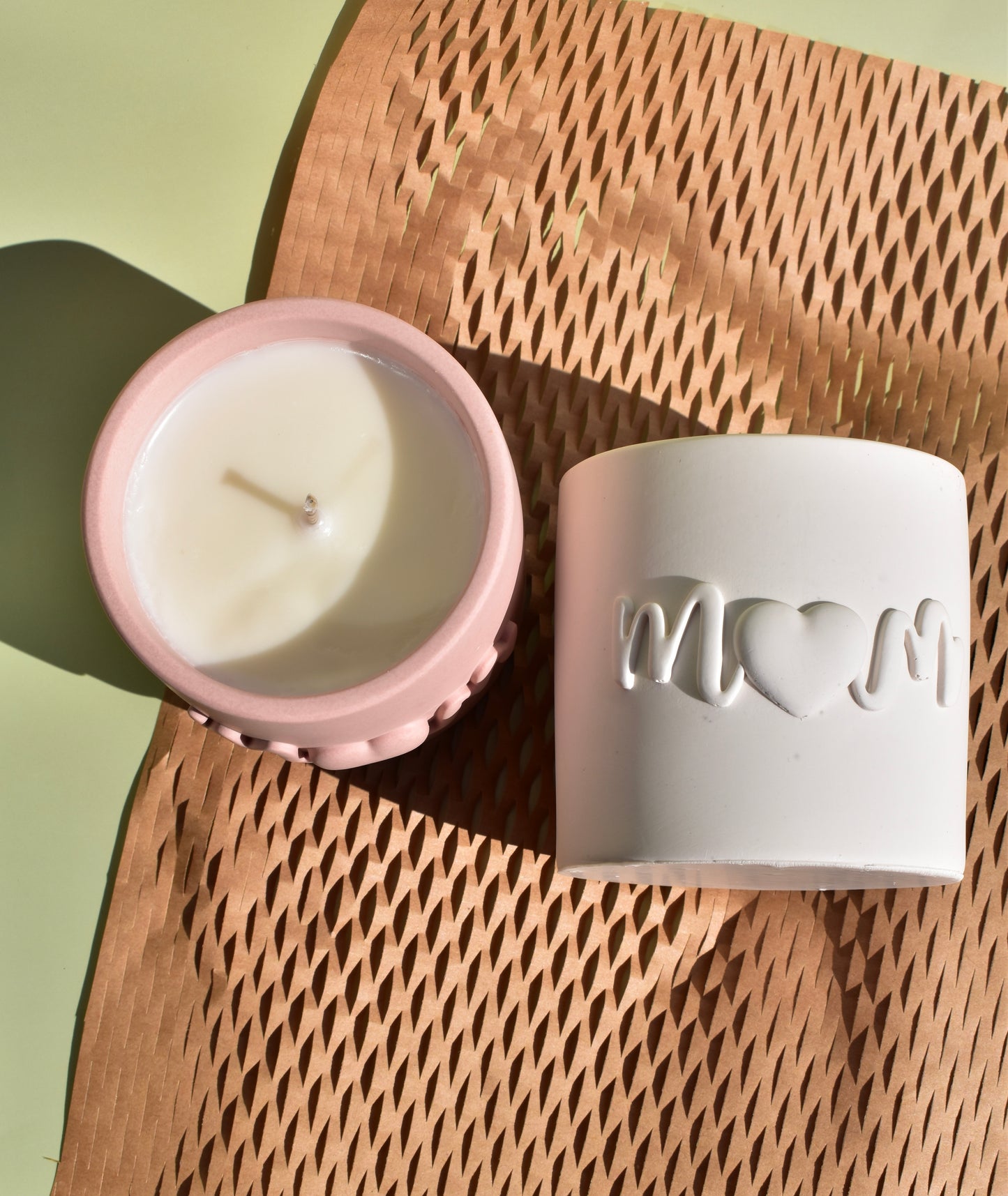 Mom candle