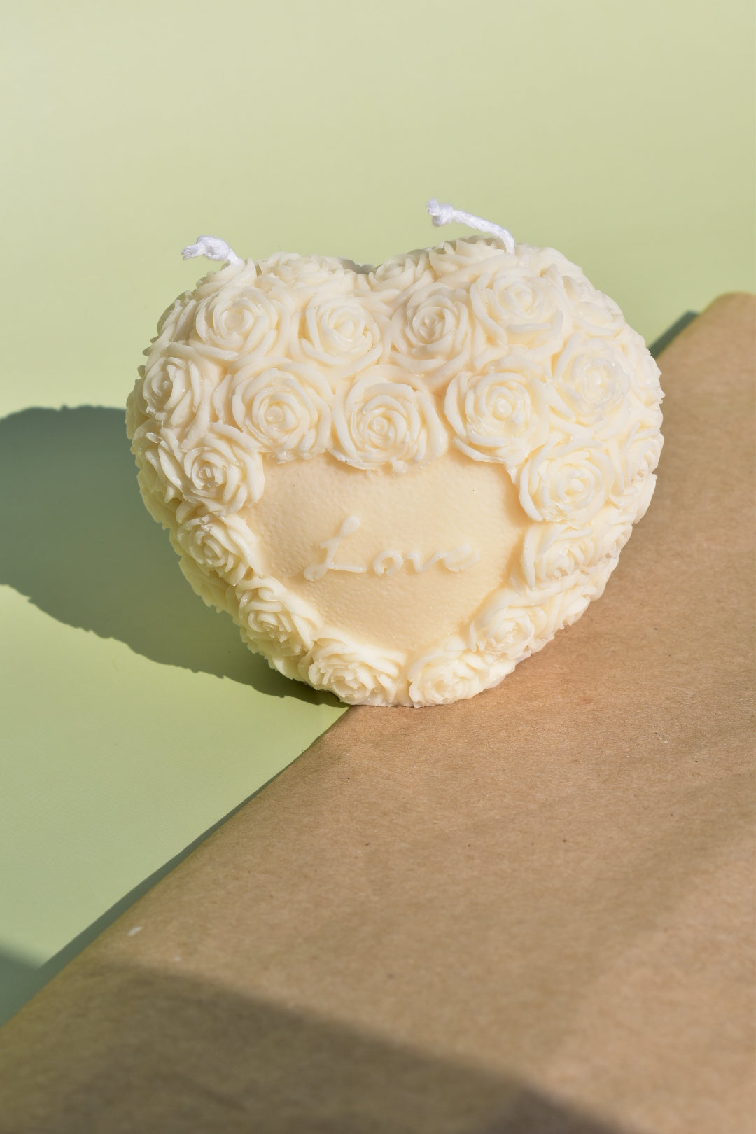 Heart candle